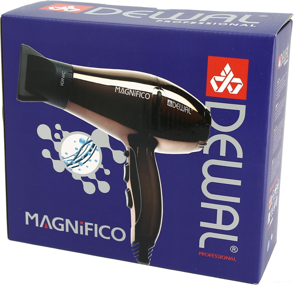 Фен DEWAL Magnifico (синий) [03-007]