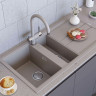 Кухонная мойка Omoikiri Kitagawa 100-2 GR (leningrad grey)