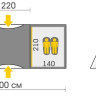 Палатка Talberg Base 4