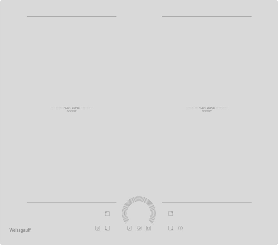 Варочная панель Weissgauff HI 642 WFZC