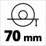 Угловая шлифмашина Einhell AXXIO 36/230 Q (без АКБ)