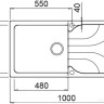 Кухонная мойка Elleci Ego 480 M79 Aluminium