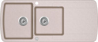 Кухонная мойка AquaSanita Lira SQL201AW (beige 110)