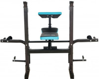 Силовая скамья Atlas Sport 1070 (черный/синий)