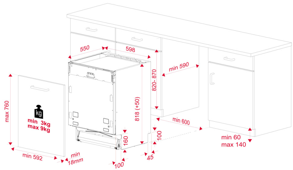 Посудомоечная машина Teka DFI 46900