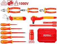 Универсальный набор инструментов Total THKITH2601 (26 предметов)