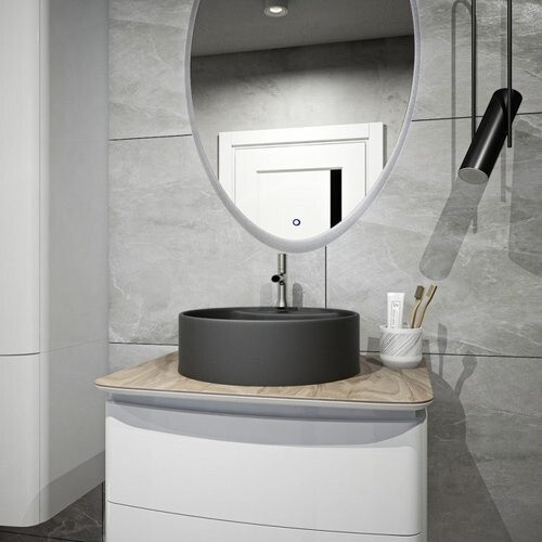 Умывальник Teymi Lina S D40 T50192 (черный матовый)