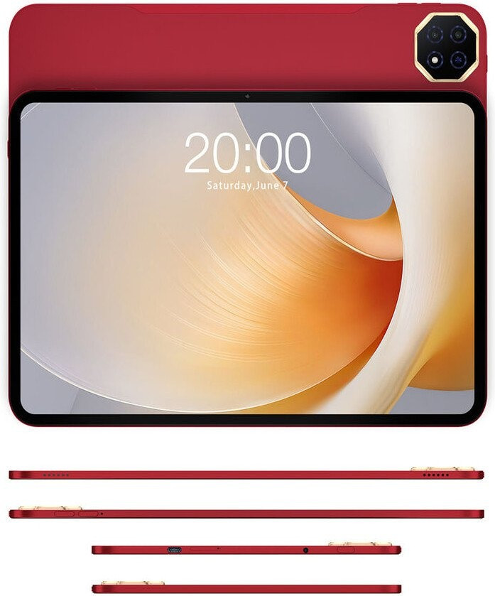 Планшет Teclast T65 Plus 8GB/256GB LTE (красный, с чехлом)