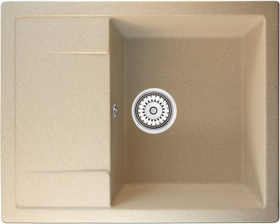 Кухонная мойка Berge BR-6502 (бежевый матовый)