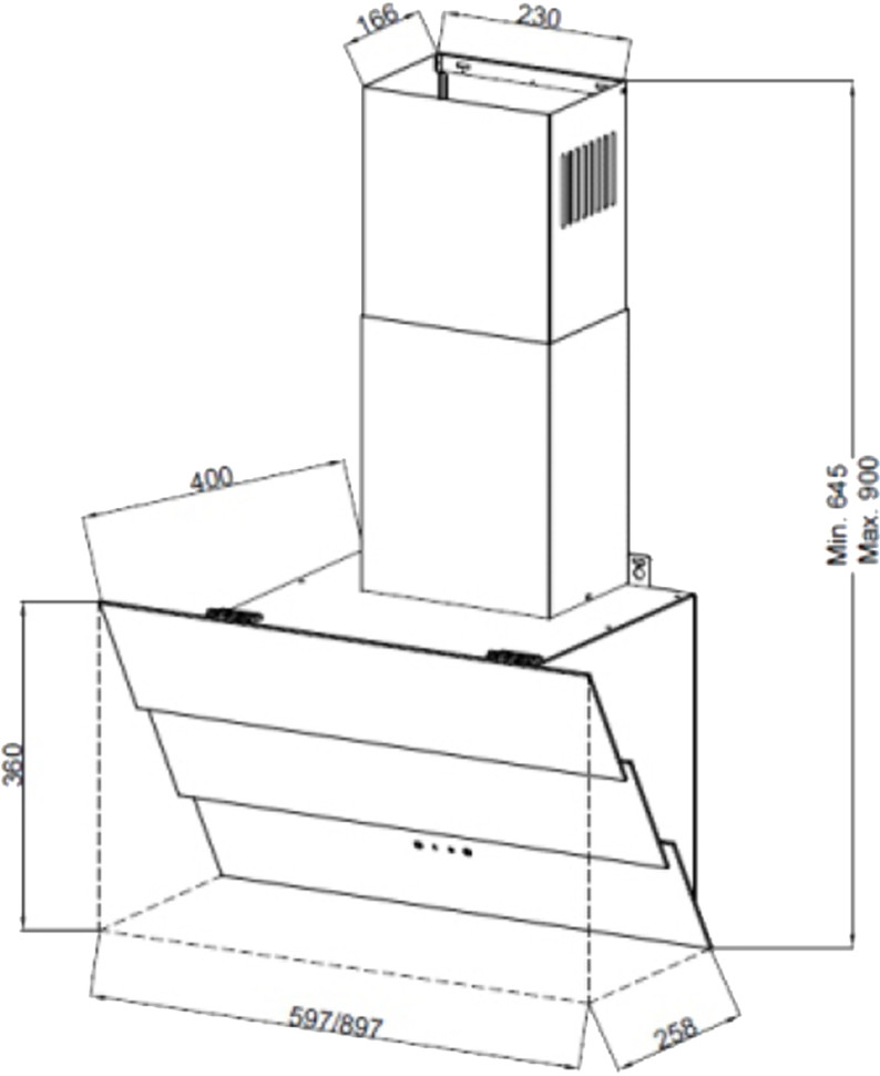 Вытяжка Kuppersberg F 605 B