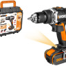 Дрель-шуруповерт Worx BL WX175 (с 2-мя АКБ, кейс)