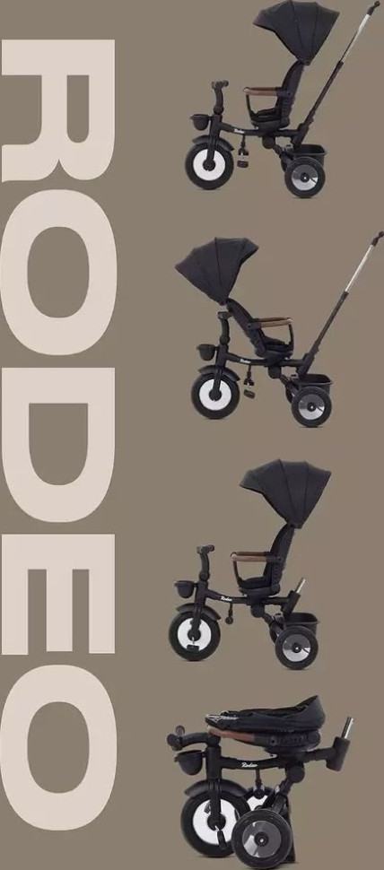 Детский велосипед MOWbaby Rodeo MC053 (черный)