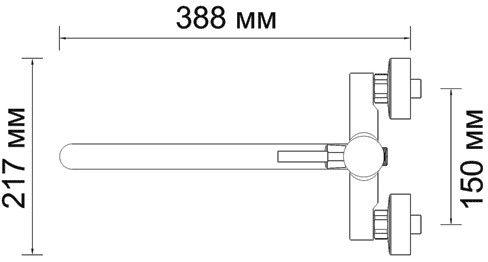 Смеситель Wasserkraft Main 4102L
