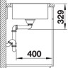 Кухонная мойка Blanco Legra XL 6 S черный 526087