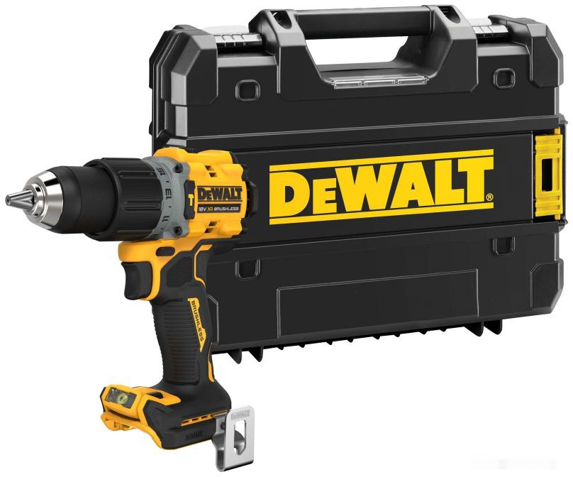 Ударная дрель-шуруповерт DeWALT DCD805NT (без АКБ, кейс)