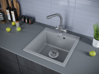 Кухонная мойка Paulmark Praktisch PM105152-GRM