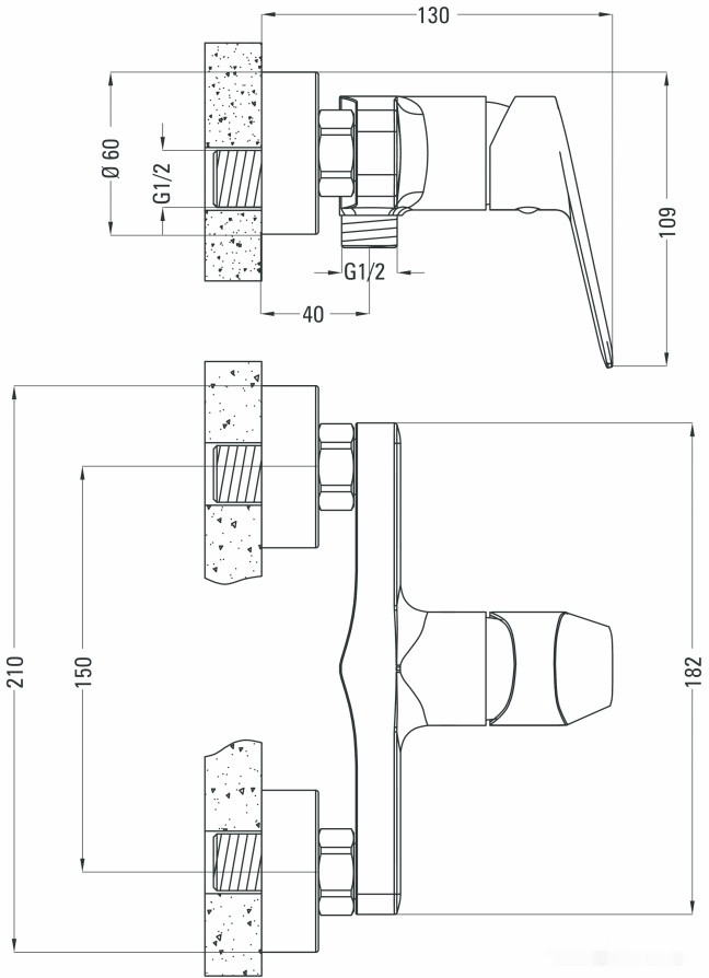 Смеситель Deante Jasmin BGJ 040M