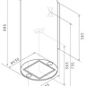 Вытяжка Jet air Pipe WH/A/43
