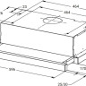 Вытяжка Weissgauff TEL 600 TC WH