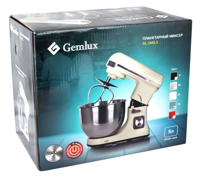 Миксер Gemlux GL-SM5.5TB