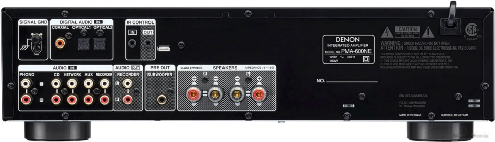 Интегральный усилитель DENON PMA-600NE (черный)
