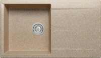 Кухонная мойка Polygran Gals-860 (песочный 302)