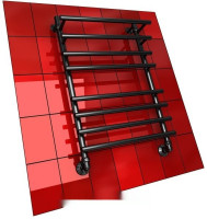 Полотенцесушитель Двин F8 BL Primo 80x50 (черный матовый)