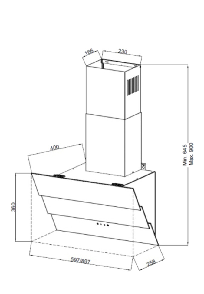Вытяжка Kuppersberg F 605 W