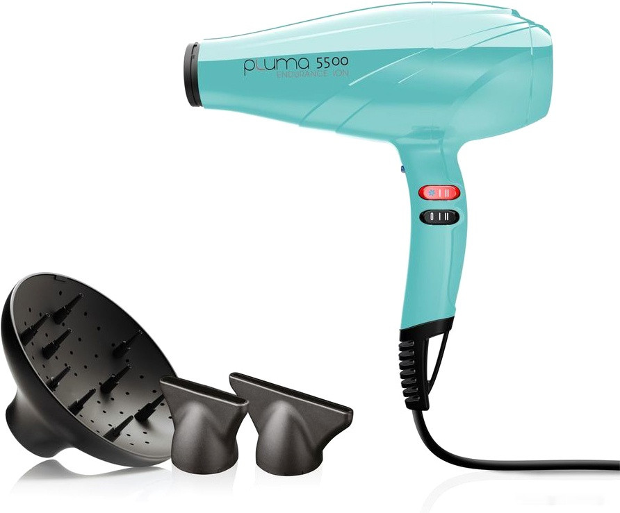 Фен GA.MA Pluma 5500 Endurance Ion Turquoise