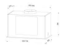 Вытяжка LEX GS Bloc GS 900 WHITE