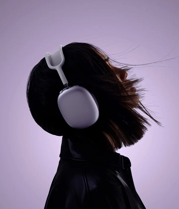 Наушники Apple AirPods Max (с разъёмом USB Type-C, фиолетовый)