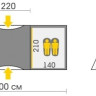Палатка Talberg Base 4 Sahara