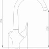 Смеситель Zorg SH 815 сатин