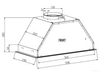 Вытяжка Schtoff Wanda 60 (белый)