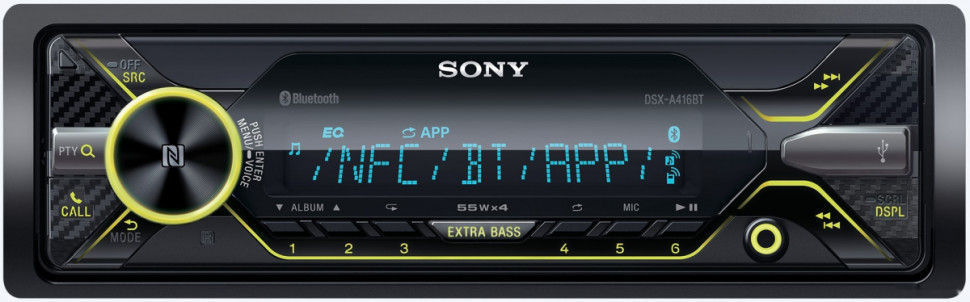 Автомагнитола Sony DSX-A416BT