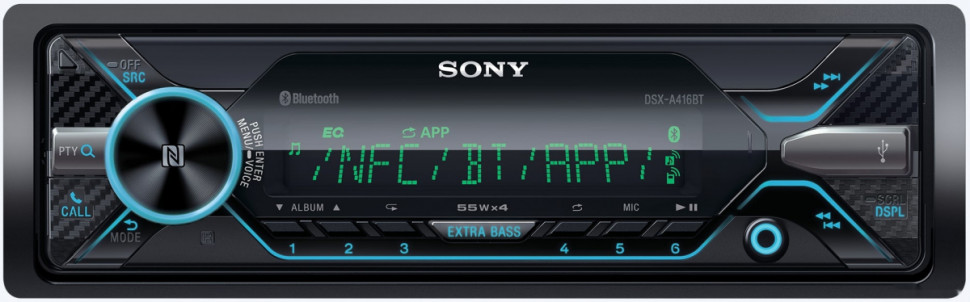 Автомагнитола Sony DSX-A416BT