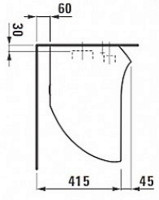 Унитаз Laufen Alessi IL Bagno [820976]
