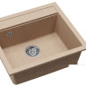 Кухонная мойка AquaSanita Rock SQR 101 110 AW (бежевый)