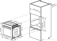 Духовой шкаф ZUGEL ZOE602W