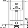 Система инсталляции Berges Wasserhaus Atom 040333 (белый)