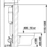 Система инсталляции Berges Wasserhaus Atom 040333 (белый)