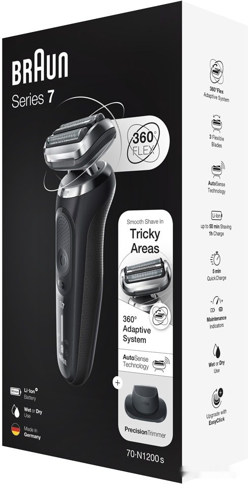 Электробритва мужская Braun Series 7 70-N1200s