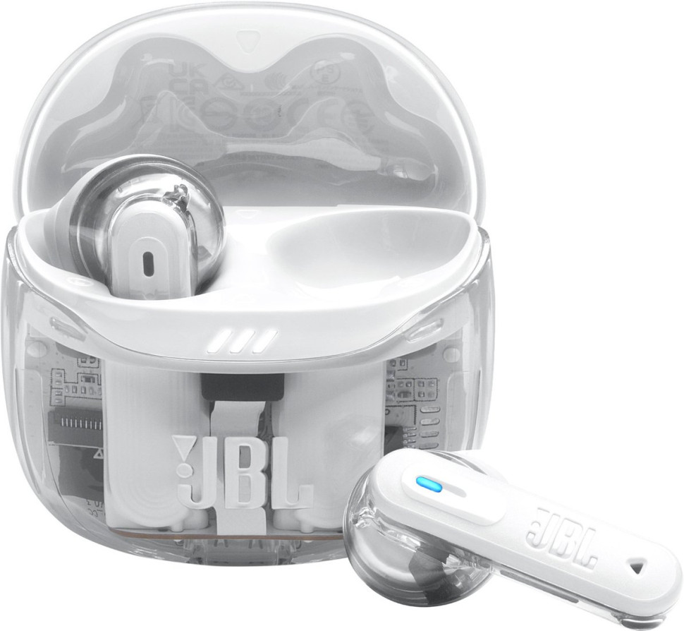 Наушники JBL Tune Flex 2 Ghost (белый)