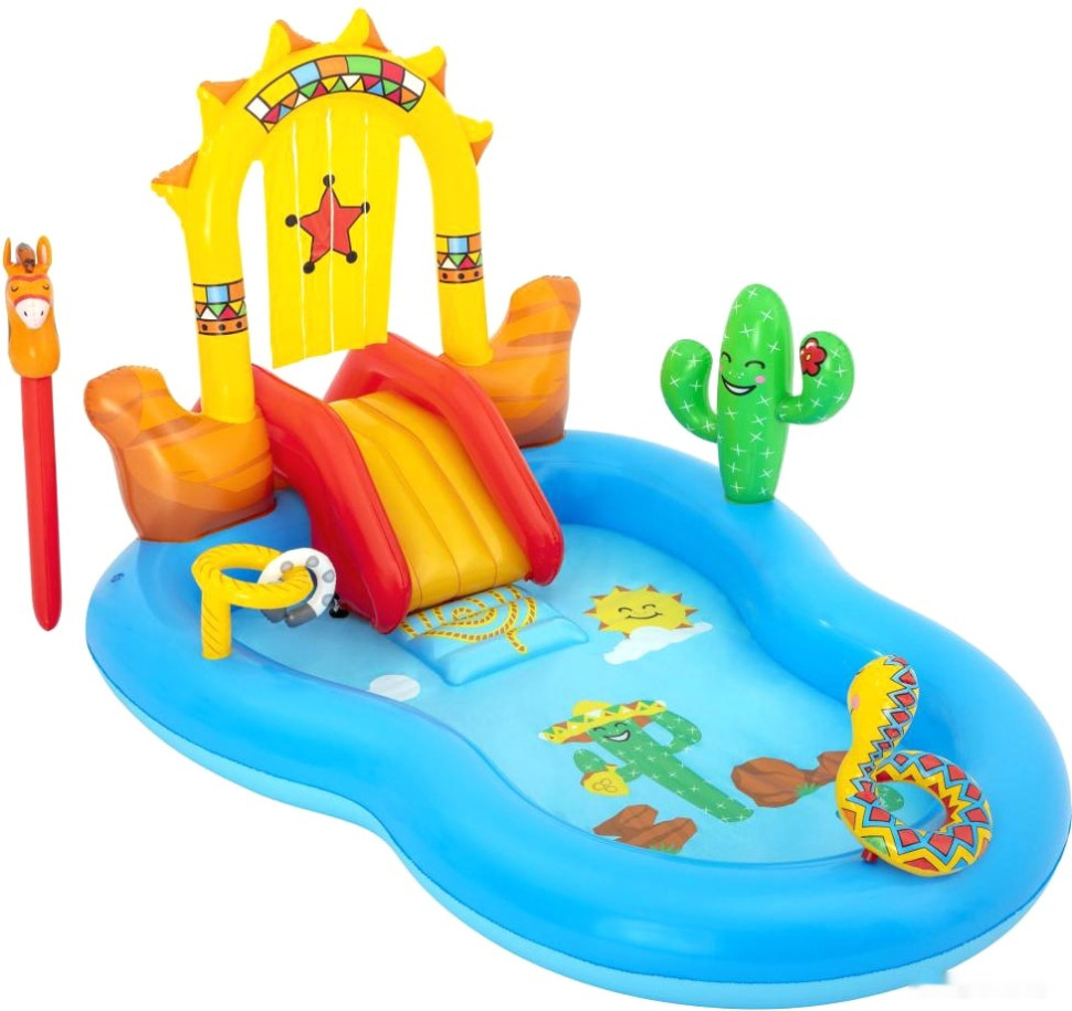 Бассейн Bestway Дикий Запад 53118 (264х188х140)