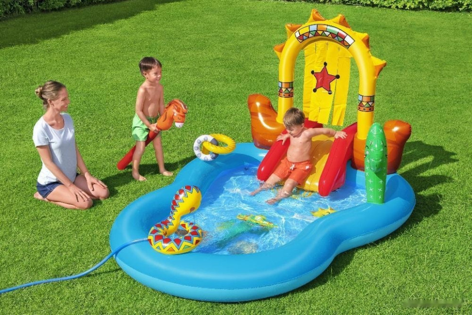 Бассейн Bestway Дикий Запад 53118 (264х188х140)