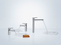 Смеситель Hansgrohe Talis E 71716670 (черный матовый)