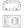 Аккумулятор для инструмента Metabo 625549000 (18В/10 Ah)