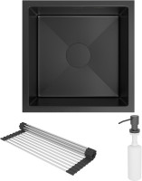 Кухонная мойка Roxen Uno 560210-44B (набор ролл-мат, дозатор)