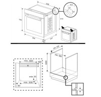 Духовой шкаф Hotpoint HETF 1351 AH BL