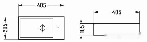 Умывальник Mexen Inez MEX-21484061L